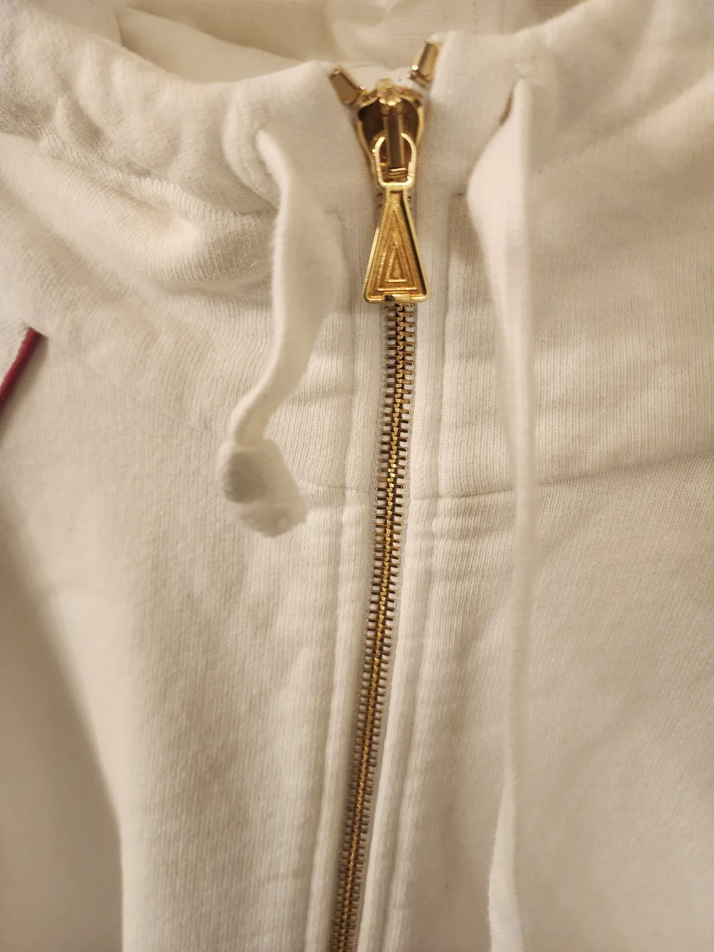 Gucci Hooded Zip Pullover with Signature Web Stripe